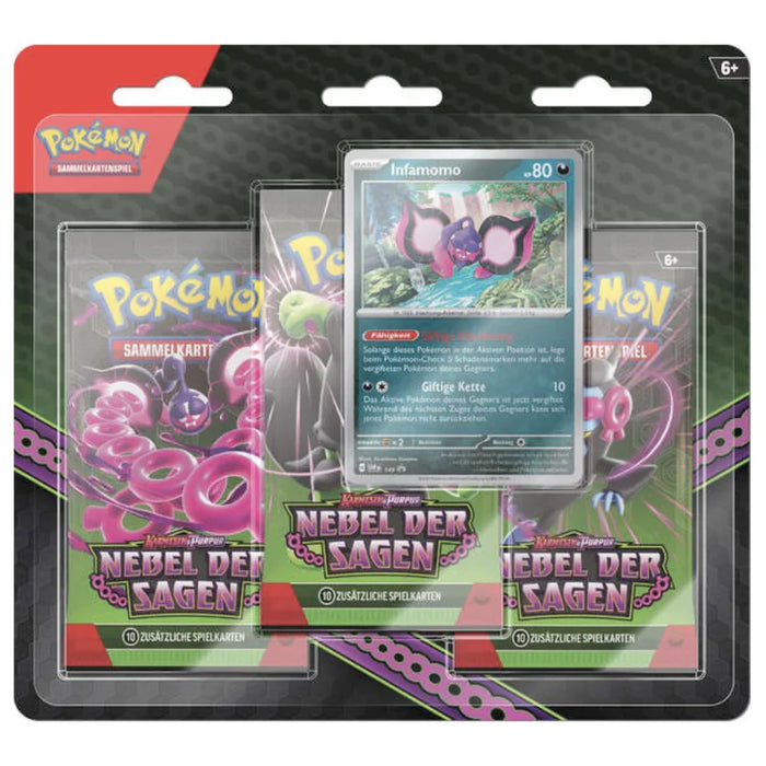 Pokémon Nebel der Sagen 3-Pack Blister (DE)